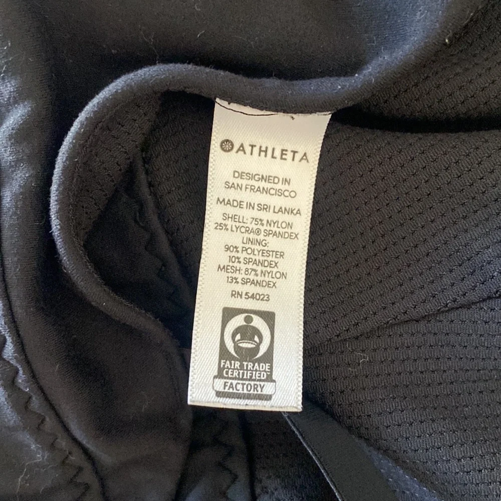 Athleta black razor